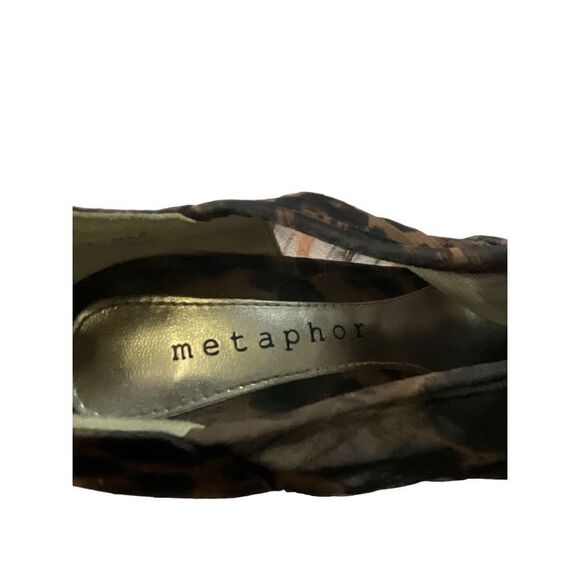 Metaphor Leopard Print Ruffle Stilettos - Picture 10 of 15